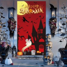 2D Halloween Decorative Flat Banner Party Backdrop