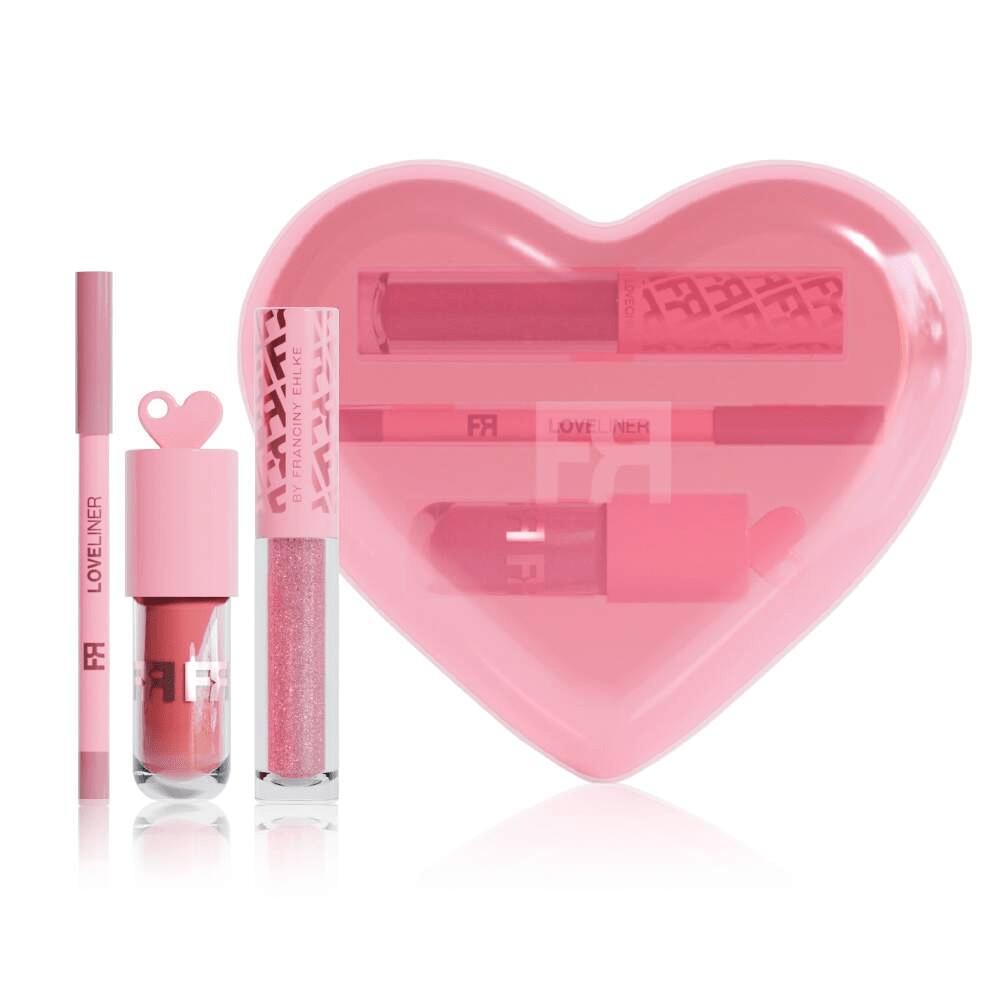 Kit Love Fran By Franciny Ehlke Love 2 Gloss + 1 Lápis Labial (LOVECHILLI + LIPLOVE + LOVELINER)
