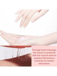 5/10片装 蜜桃烟酰胺焕肤面膜，精选蜜桃提取物，蕴含维生素，改善血液循环，紧致保湿，清洁补水面膜，令肌肤水润嫩滑有弹性，提升肌肤水分活力，调节水油，修复暗沉肌肤，深层修复面膜，男女适用，适合所有肤质 - 彩色 - 查看 7