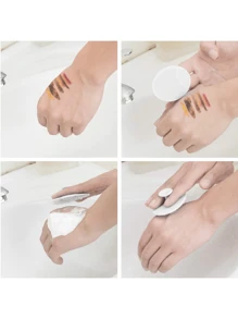 4 piezas Cepillos faciales de limpieza - Almohadillas exfoliantes suaves para el rostro, limpieza profunda de los poros, cepillo para la ducha, ideal para amantes del maquillaje, recomendado como regalo de verano