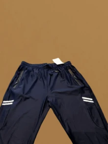 Women's Sports Pants With Elastane - Comfort And Flexibility For Physical Activities - 長春花藍 - 查看 3