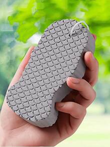 1 peça/4 peças de esponja mágica para banho, esfoliante para pele morta, escova de massagem para limpeza de chuveiro