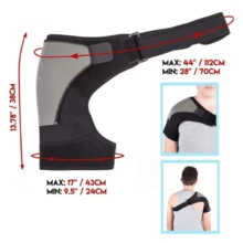 Ombreira Ajustável Suporte Ombro Neoprene Tensor