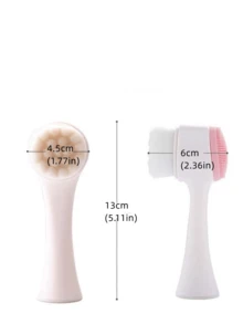 Deeply Clean And Exfoliate Your Skin With This 2 In 1 Facial Brush, Facial Brush, Bag, Organizer, Storage