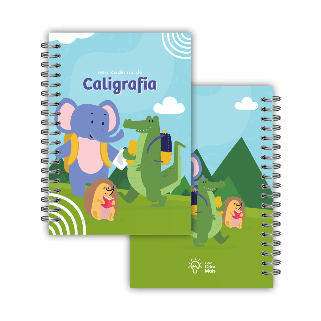 Caderno de Atividades Infantis - Caligrafia