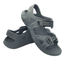 Huarache Sandalia Chancla Sport Económica Juvenil Hombre Ligera Baño - Gris - Ver 3