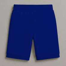 Bermuda Moletom Masculina Infantil Estampada Gojo Vermelho Conforto Estilo Streetwear Versatilidade Verão Do Tamanho 8 Ao 16