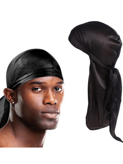 1 قطعة قبعة قرصان من الحرير للرجال للرياضة والأنشطة الخارجية والاسترخاء، قابلة للتنفس، باندانا عمومية للرجال والنساء