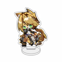 Nuevo juego popular Zona Zenless Zero Yixuan Ellen Joe Seth Lowell Jane Doe Von Lycaon Nicole An Anby Fufu Fellini Ukinami Yuzuha Soporte Acrylic Modelo Plato Desk Decor Colección Fans Regalos