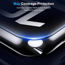 6pcs/Set Hydrogel Screen Protector Film Compatible With Apple Watch 49mm, 45mm, 41mm, 40mm, 44mm, 46mm And 42mm. This Soft Film Is Not Glass, Compatible With Apple Watch Series 10, 9, 8, 7, 6, 5, 4 And SE Accessories. Screen Protection Essentials, Applicable To Daily Shield, Office, Home Watch Screen Protector Watch Cover Watch Accessories Waterproof Shockproof Anti-Fall Anti-Fall Scratch Resistant Anti-Fingerprint Full Cover