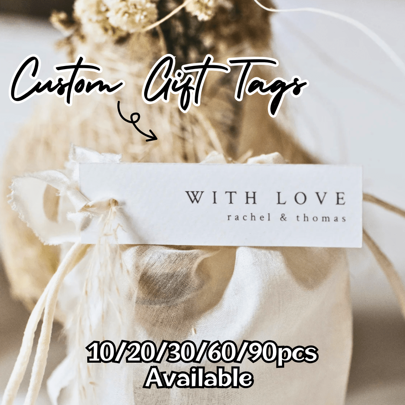 10pcs/20pcs/30pcs/60pcs/90pcs Personalized Gift Tags With Fine Hemp Rope – White & Kraft Paper Hang Tags With Custom Name Text, Ideal For Baking, Wedding, Birthday Favors, Back To School & Teacher's Day Gifts,Multi-Functional, ,Ornamental,Reusable,Exquisite,Stylish,High-Quality,Colorful,Modern,Custom,Personalized,Unique,Ideal Gifts For Him,Ideal Gifts For Her,Boyfriend,Dad,Girlfriend,Mom,Family,Friends,Tea Room,Home,Garden,Office,For Anniversaries,For Valentine's Day,For Mother's Day,For Birthdays,For Father's Day,For Graduation,For Weddings,For Housewarming,Personal Items