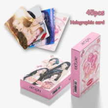 Aespa 60pcs Lomo Cards + 32pcs Stickers / 45pcs Holographic Star Cards, Photocard Set, Fandom Goods, Collectible Cards, Christmas Gift, Small Gift - Multicolor - View 1