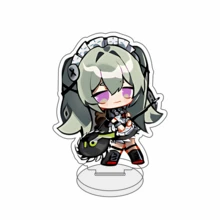 Nuevo juego popular Zona Zenless Zero Yixuan Ellen Joe Seth Lowell Jane Doe Von Lycaon Nicole An Anby Fufu Fellini Ukinami Yuzuha Soporte Acrylic Modelo Plato Desk Decor Colección Fans Regalos