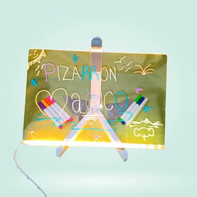 PIZARRA DE DIBUJO CON LUZ LED