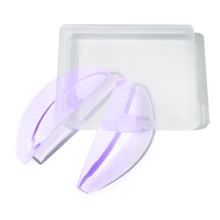 زوج قابل لإعادة الاستخدام من وسادات رفع الرموش، وسادات ملطفة لمكواة الرموش، وسادات رفع الرموش القابلة لإعادة الاستخدام والرقيقة، مفيدة لتجعيد الرموش أو صبغها أو إطالتها، تأتي مع علبة تغليف، مناسبة أيضًا لصبغ وتحديد الحواجب، مثالية لصالونات الرموش والاستخدام الشخصي - متعدد الألوان - مشاهدة 12