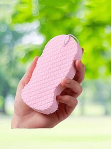 1 peça/4 peças de esponja mágica para banho, esfoliante para pele morta, escova de massagem para limpeza de chuveiro