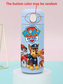 Paw Patrol 1Pc PAW Patrol Sports Insulated Stainless Steel Sports Water Bottle Cute Cartoon Characters Ryder Rubble Chase Skye Rocky Zuma 14oz (420ml) For Outdoor Activities Camping, Driving, Birthday Gift, Christmas Gift For Men And Women Fitness Lovers (The Color Of The Lid Button May Be Random)