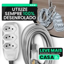 2 Meter Electrical Extension Power Extension 3 Sockets With 3 Meters 5 Meters 10 Meters Dual Voltage 110/220v 10A Black Or White - trắng - Xem 2