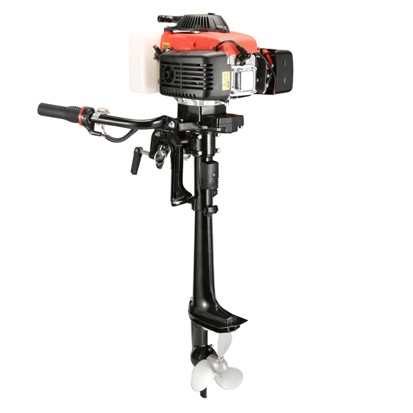 4HP Outboard Motor, Low Noise Handle Controlled Boat Motor For Yachts, InflatableSailing Boat Boats For Fishing Boats