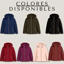 Chaqueta Acolchada Nataly Sport para Dama | Capucha Peluche, Estilo y Calidez - Negro - Ver 8