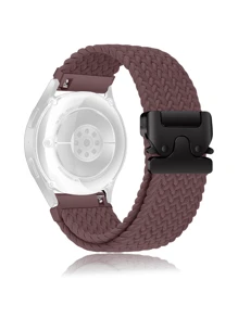 chinbersky Pulseira de nylon de 20 mm e 22 mm com fivela de metal tipo paraquedas para Galaxy Watch 4/5/6/7/FE/5 Pro/Classic/Active 2/3/Gear