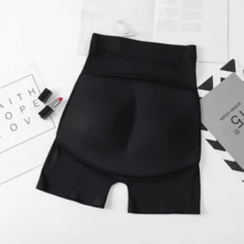Pantalones de agrandamiento de cadera para mujer, pantalones de control de abdomen para mujer, moldeador de cuerpo para mujer, moldea tu cuerpo sexy. - Negro - Ver 1