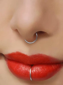 16G 18G Edelstahl Hypoallergene Nasenpiercing Scharniernasenringe für Nasenlöcher, Septum, Knorpel, Helix, Daith, Tragus, Rook, Conch, Lippe, Ohrlappen Piercings, Scharnierklicker Segment Nasenringe, Septum Schmuck, Segment Ring Körperpiercings, Nasenringe, Lippenpiercing, Nasenloch Helix Knorpel Rook Ohrringe, Helix Knorpel Daith Tragus Sleeper Ohrringe Körperpiercings für Frauen und Männer