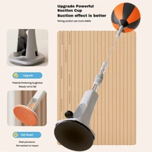 1pc Adjustable Height Boxing Speed Ball, Durable And Portable, Suitable For Home And Gym Reflex & Hand-Eye Coordination Training