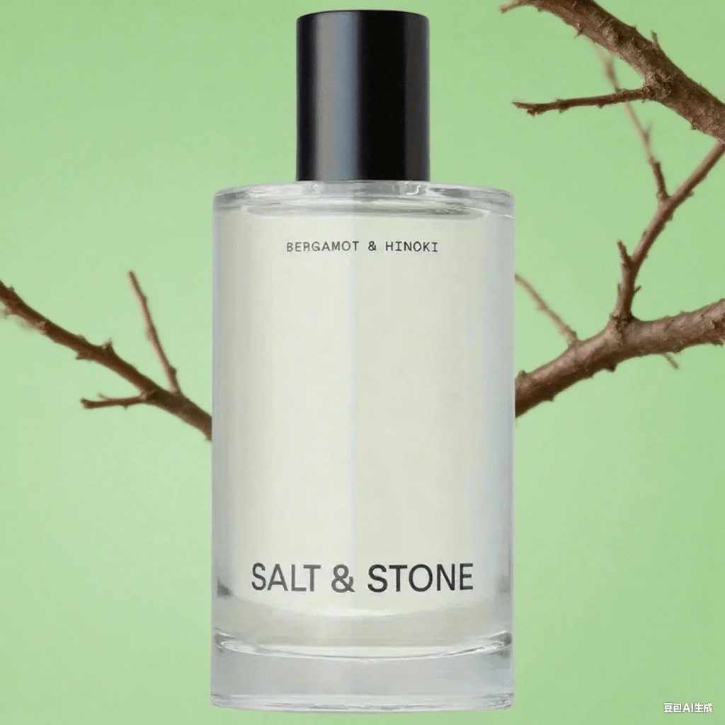 Salt & Stone Body Mist, Bergamot & Hinoki Eau De Parfum Scent, Skincare Infused Perfume Hair & Body Spray For Women And Men, Hydrating Fragrance With Glycerin And Red Algae,3.4 Fl Oz - Hương hoa - Xem 1