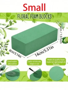6/4 Pieces Of Fresh Flower Foam Blocks, Bouquet Packaging Materials, Absorbent Sponge, Floral And Artificial Flower Arranging Supplies, DIY, Wedding Decoration, Gardening, Table Centerpiece