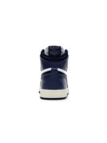 Air Jordan 1 High OG 大童运动鞋，优质皮革，舒适缓震，经典午夜海军蓝设计，适合日常穿着，货号 FD1437-401 - 海軍 - 查看 3