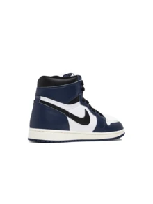 Air Jordan 1 High OG 大童运动鞋，优质皮革，舒适缓震，经典午夜海军蓝设计，适合日常穿着，货号 FD1437-401 - 海軍 - 查看 4