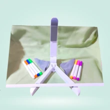 PIZARRA DE DIBUJO CON LUZ LED - Blanco - Ver 8