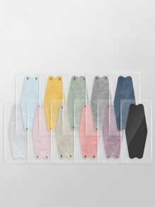 50pcs Disposable KN95 Face Mask, 3D Flattering Design Fits Multiple Face Shapes, 4-Layer Breathable & Protection Against PM2.5 And Respiratory Hazards, Suitable For Men And Women, Black And White