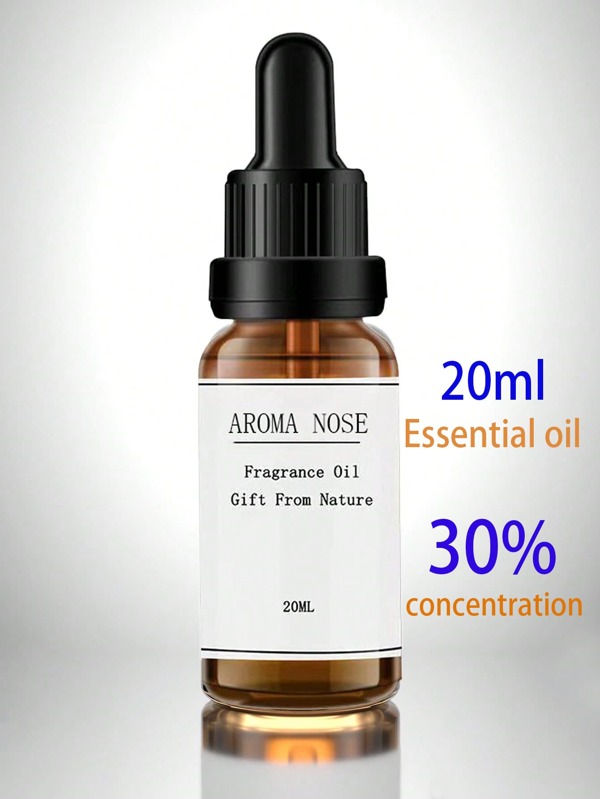 20ml Aromatherapy Essential Oil, 100% Pure Natural Organic Essential Oil, Containing 30+ Different Fragrances. Dropping Bottle Suitable For Diffusers, Humidifiers