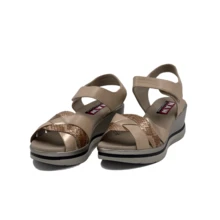Women Platforms & Wedge Sandals - Beige - View 2