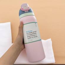 Owall'a 32oz Stainless Steel Insulated Cup, Cold Cup, Special Car Cup, Coffee Cup - 粉色 - 查看 2