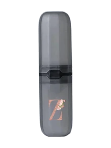 1pc Personalized Letter - & - Flower Toothbrush Case, A - Z Initials Customizable Travel Organizer, Keep Your Toothbrush Clean And Anytime, Anywhere! Travel Toothbrush Holder, Portable Toothbrush Cup Cover, Suitable For Travel, Camping, Business Travel And School, Multi-Purpose Toothbrush Cup,Hygienic Storage For Toothbrushes/Oral Care, Must - Have For Travel Enthusiasts & Personalized Style Lovers,Back To School,College Essentials - Black - View 29