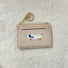 Multi-Card Holder Mint Green Dachshund Dog Card Case Compact Convenient ID Card Holder Bank Card Case Large Capacity & Personalized For Women Wallet Mini Wallet Purse Wallet Wallet Keychain Wristlet Wallet - Multicolor - View 14