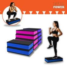Eva Step 60x28x10 Professional Functional Gym Exercises Gymnastics Aerobics - 紫色 - 查看 5