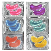 20pcs(10pairs) Gel Eye Ice Pack Cooling Eye Pad Care For Eyes, Dark Circles, Smooth Fine Lines Gel Eye Mask Gift For Women,Both Men And Women Can Use