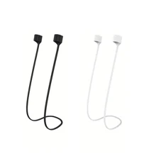 Cordón antideslizante y antiperdi da para auriculares inalámbricos Bluetooth de silicona, con imán universal para deportes al aire libre