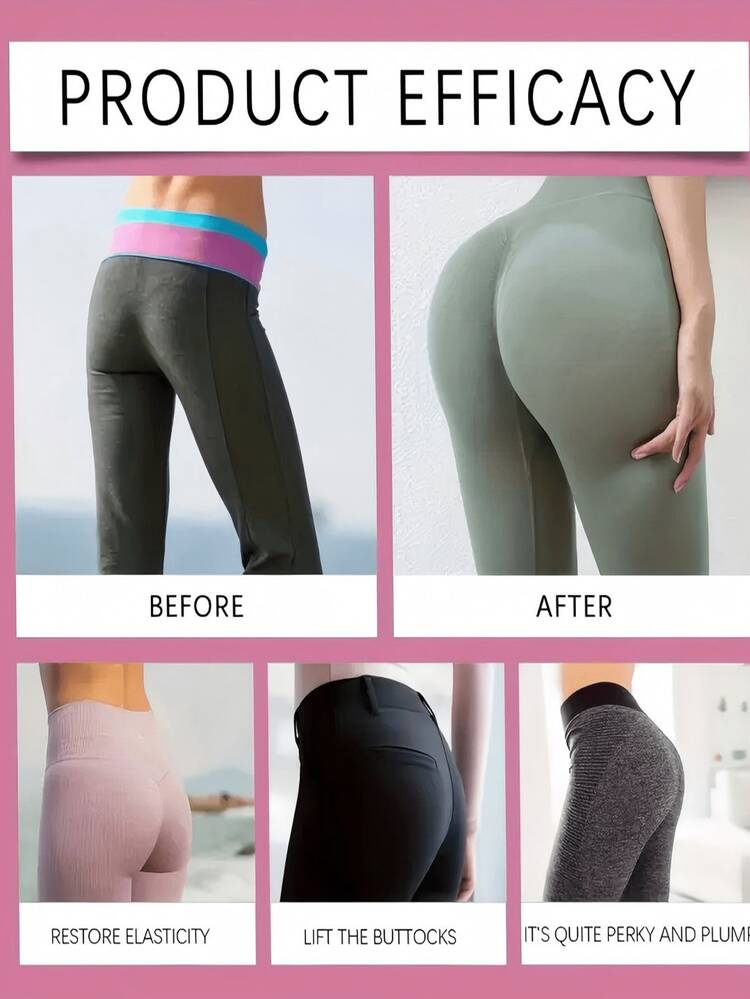 Tight As Ever With Stylish Buttocks Shape Plant Essence Repairs Muscle Bottom Lifts Sagging Fat Reshapes Charming Hip Line For Fuller Tighter Look - 彩色 - 查看 5