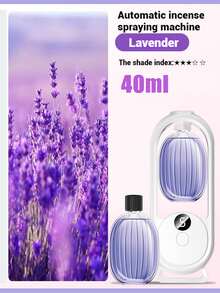 1 pieza Difusor de aceites esenciales aromáticos, Difusor de aromaterapia inteligente, Difusor ultrasónico recargable, Viene con 1 o 4 botellas de aceites esenciales - Blanco - Ver 19