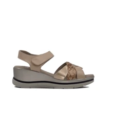 Women Platforms & Wedge Sandals - Beige - View 5