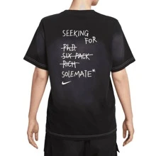 Nike Camiseta de manga corta de deporte de confort simple para mujer II0451-010