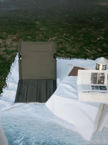 Silla plegable portátil ultraligera - Aleación de aluminio resistente, cómoda para acampar, la playa y viajes por carretera - Transporte sin esfuerzo, ideal para aventuras al aire libre
