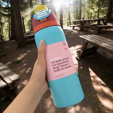 Owall'a 32oz Stainless Steel Insulated Cup, Cold Cup, Special Car Cup, Coffee Cup - 藍色 - 查看 2