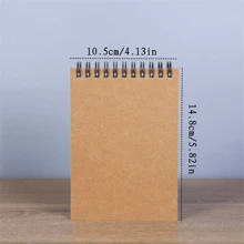 1 pièce Carnet de croquis de peinture classique, papier vierge, reliure spirale à rabat, 30 paquets, carnet de croquis, papier de peinture et d'écriture pour adultes, cadeau de Halloween/Noël/Nouvel An/Pâques pour débutants
