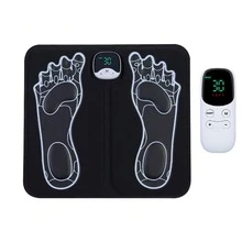 Rechargeable Portable Foot Massage Mat, Promotes Blood Circulation, Relaxes Feet, Electric Muscle Stimulation Massage Pad